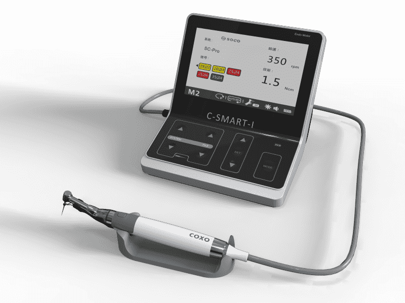 COXO CSmartI Pro Endo Motor with Apex Locator 161 Mini LED Contra Head Alta Dental Solution